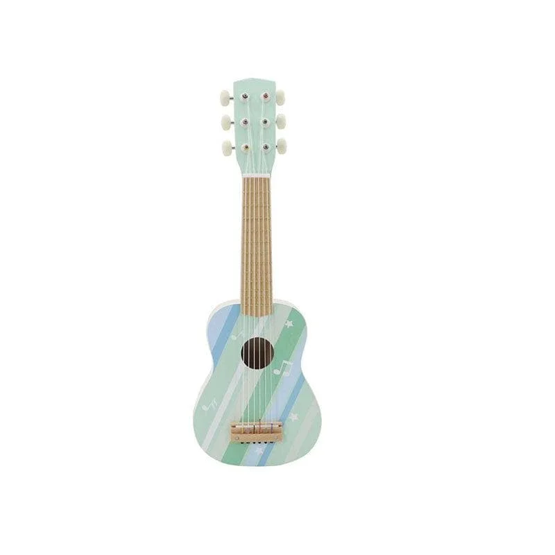 Green Wooden Guitar