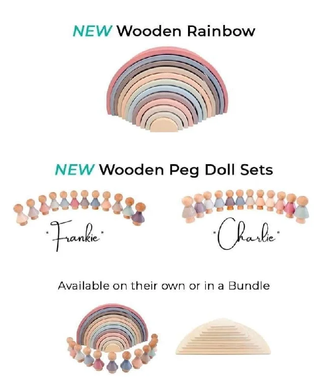 Harmony Wooden Rainbow Set