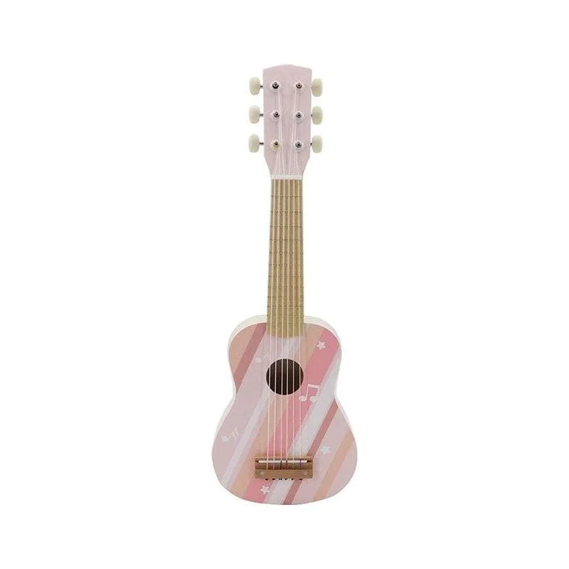 Pink Wooden Guitar