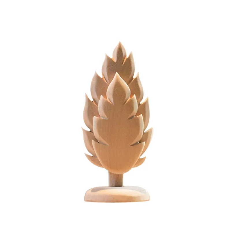 Small Wooden Thuja Tree - Natural