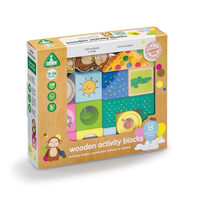 Wooden Activity Blocks