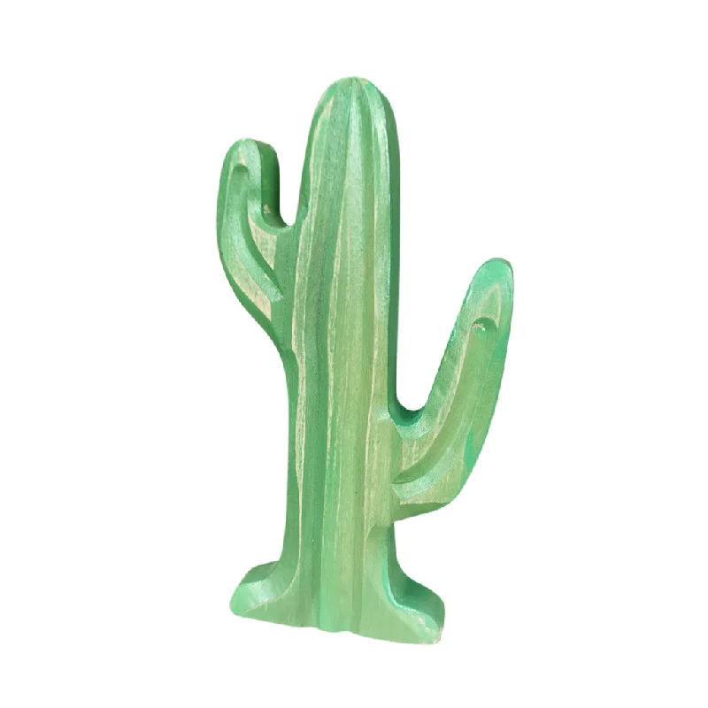 Wooden Cactus - Large