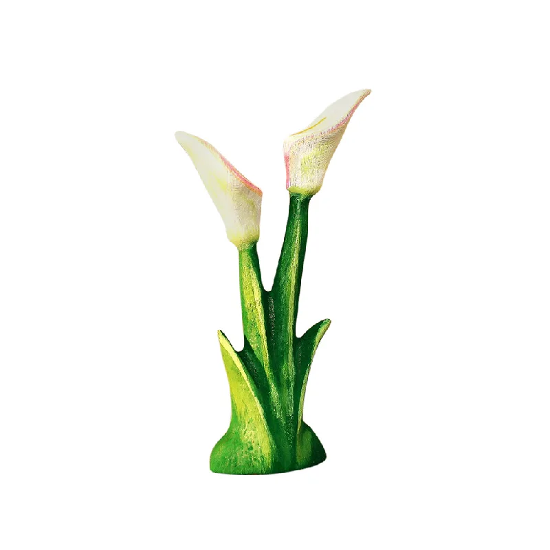 Wooden White Calla