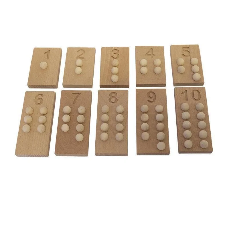 Wooden Counting Trays