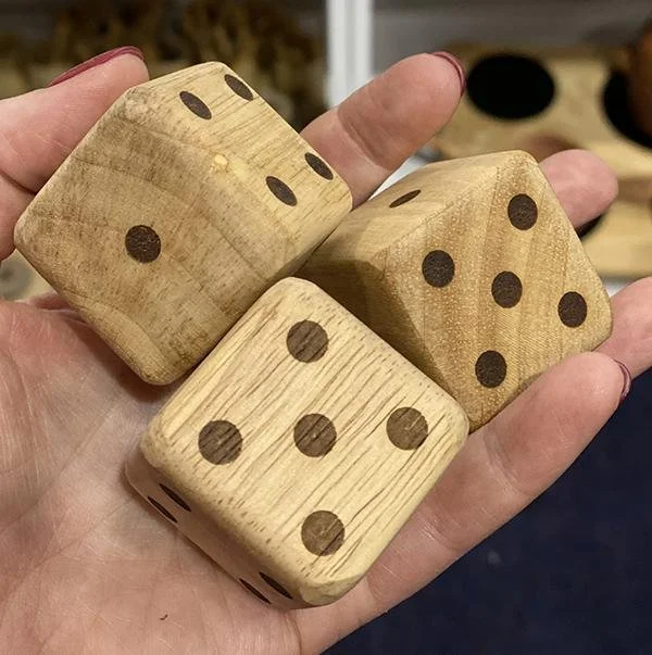 Wooden Dice