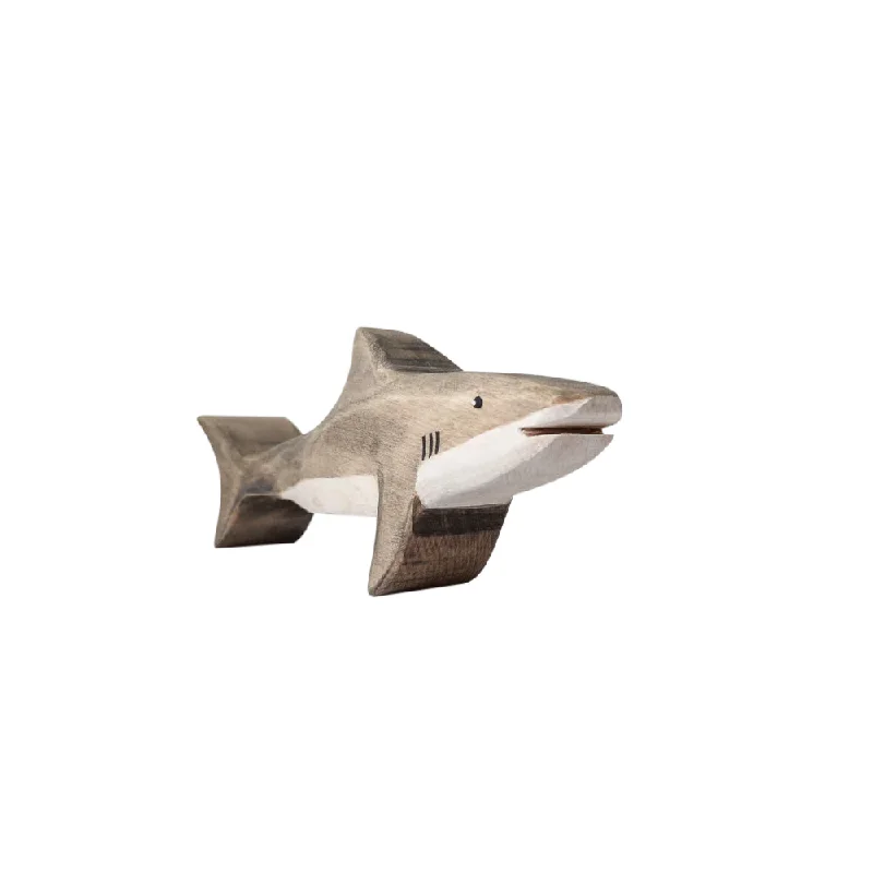 Wooden Great White Shark