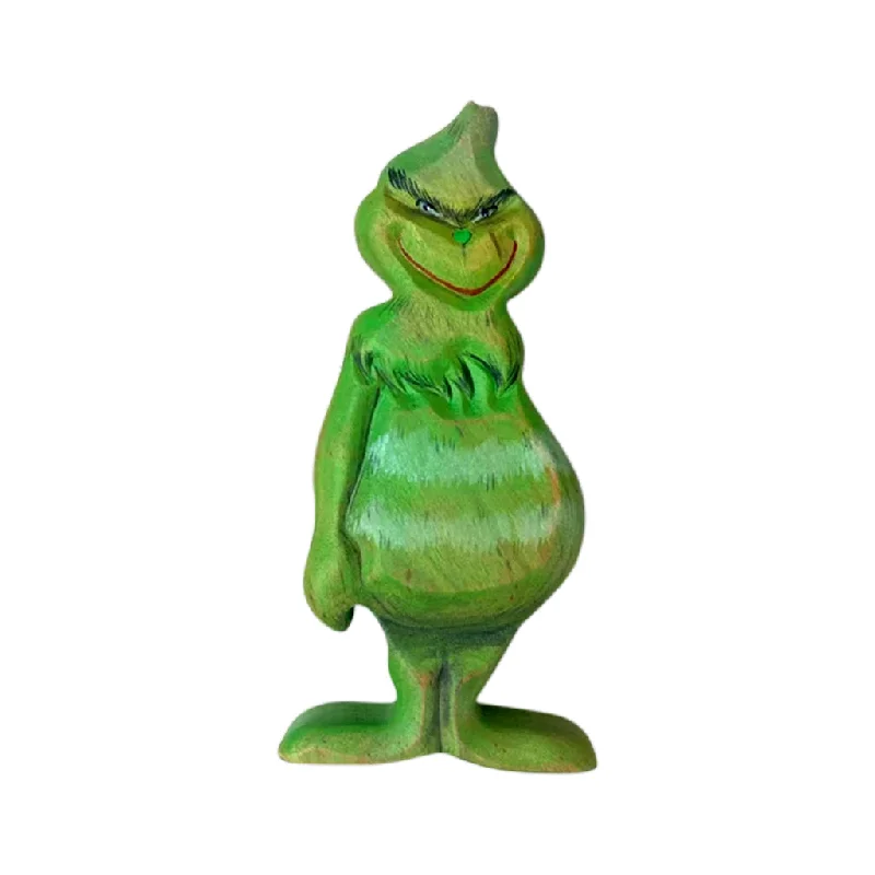 Wooden Grinch