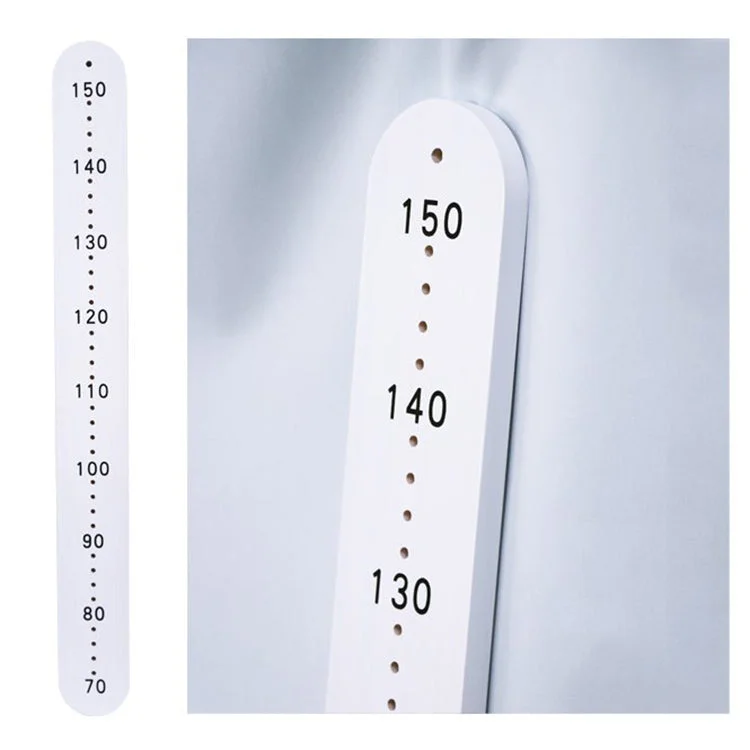 Wooden Height Chart | White