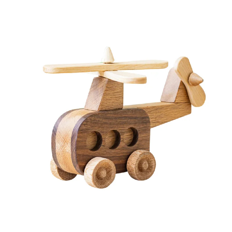 Wooden Helicopter - Adeline