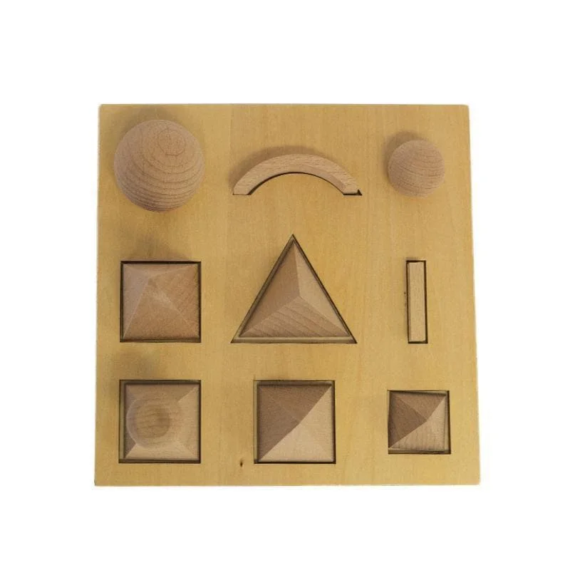 Wooden Montessori Shape Puzzle