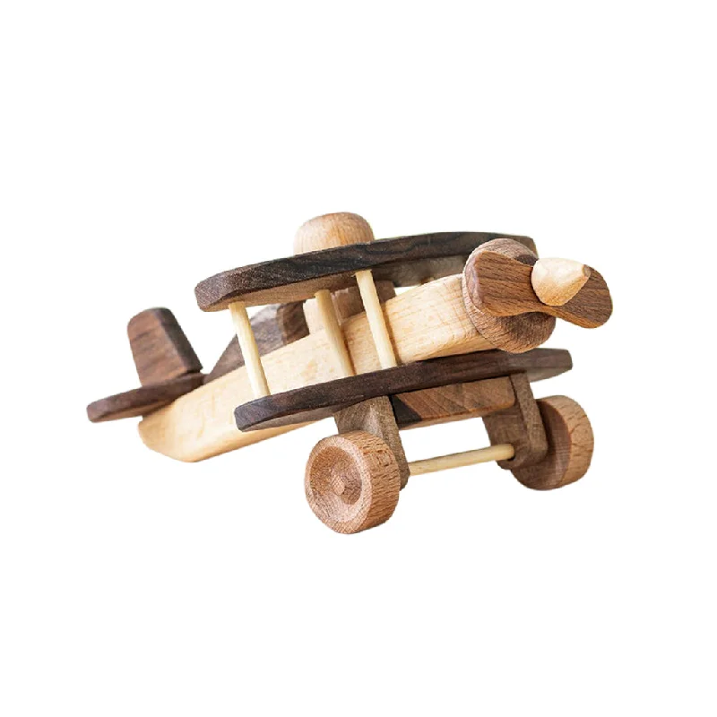 Wooden Plane With Pilot - Arwen