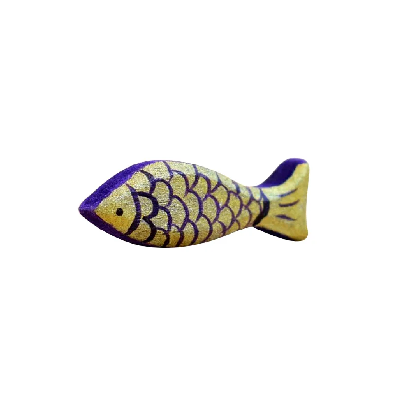 Wooden Purple Trout