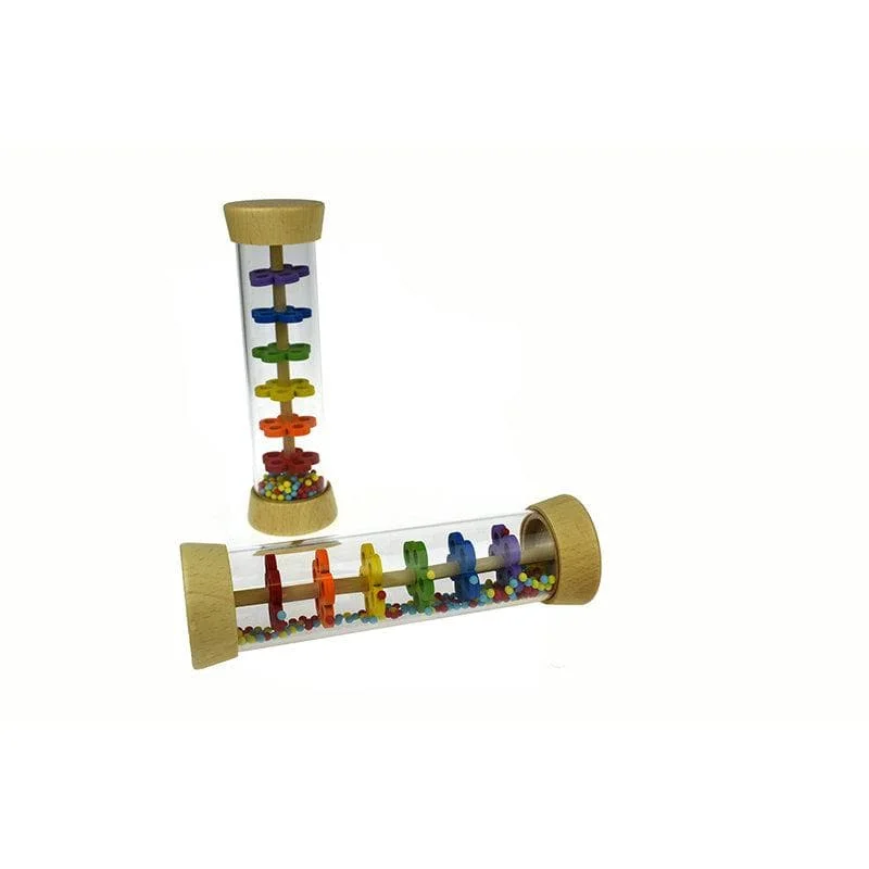 Wooden Rainmaker in Clear Tube