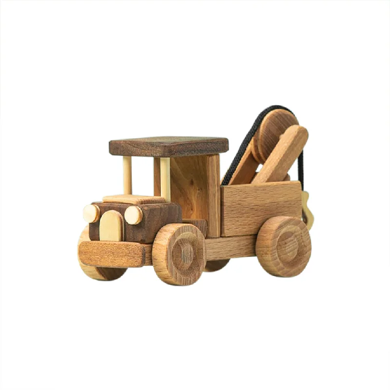 Wooden Tow Truck - Hazel