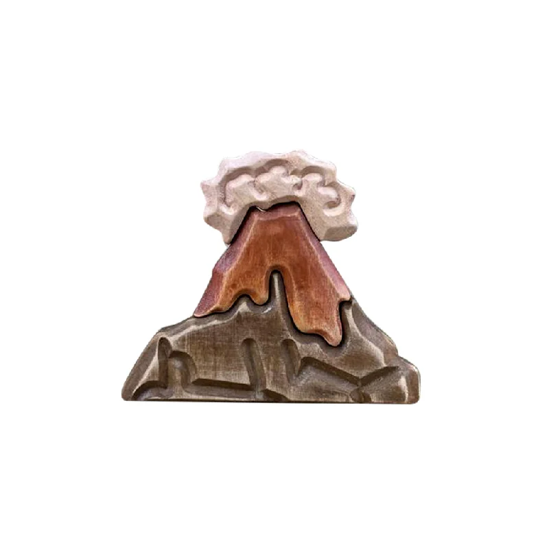 Wooden Volcano - Small