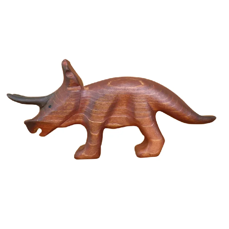 Wooden Triceratops