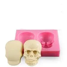 Silicone Mould 3D Skull