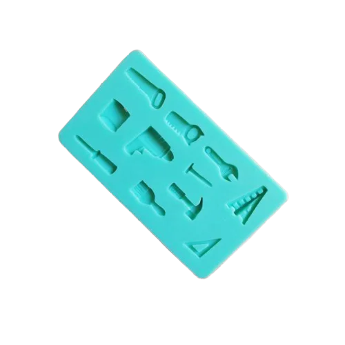 DIY tools silicone fondant Mould, size of mould 10x5.8cm