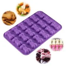 Dog Bone Chocolate truffle soap silicone mould gummy