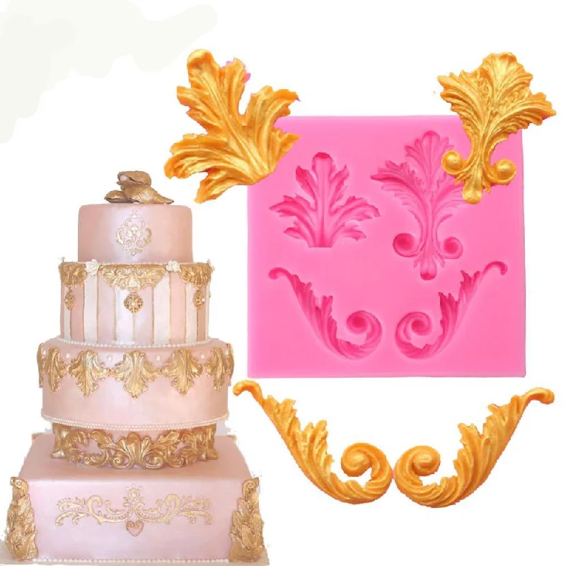 Silicone Mould Flower Embellishments Fleur de Liss