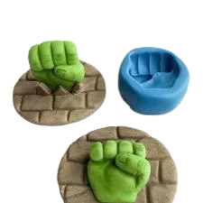 Silicone Mould Hulk Fist