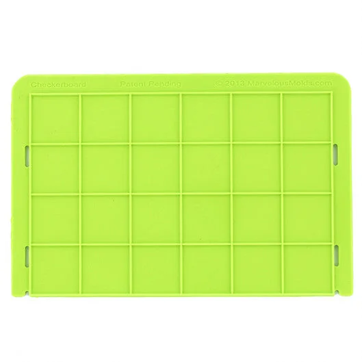 Silicone fondant / sugar paste impression mould, squares