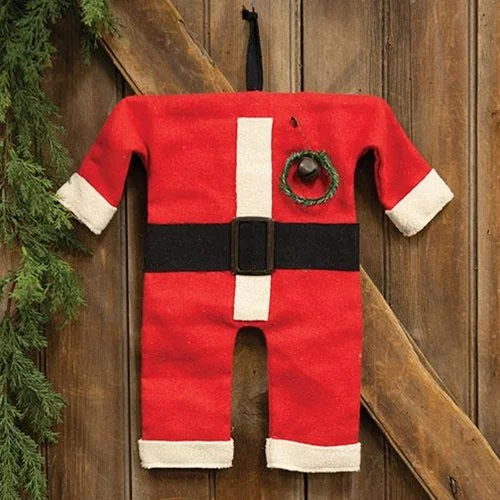 Santa's Jammies Belt Large Hanger Ornament