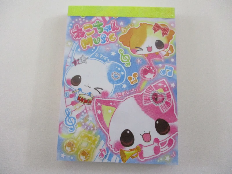 Cute Kawaii Kamio Cat Dog Rabbit Mini Notepad / Memo Pad - Stationery Designer Paper Collection