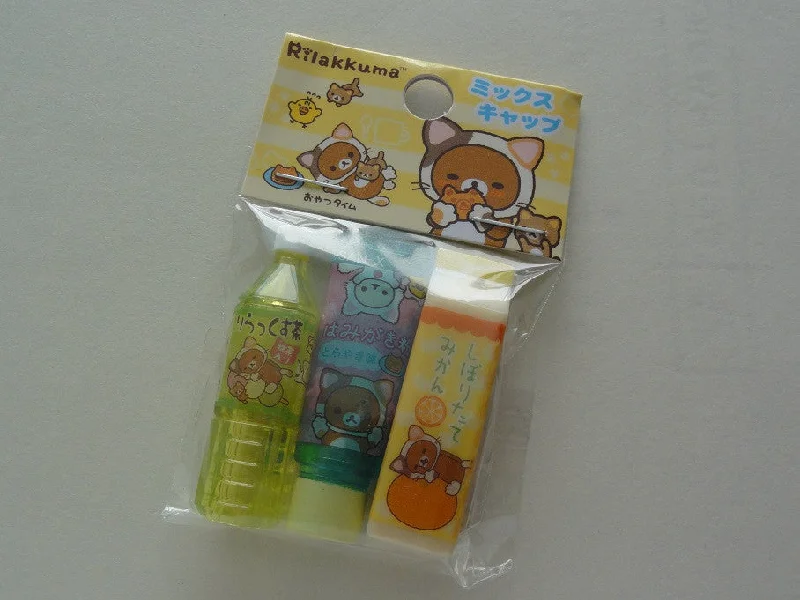 Cute Kawaii San-X Rilakkuma Cat Pencil Caps - B