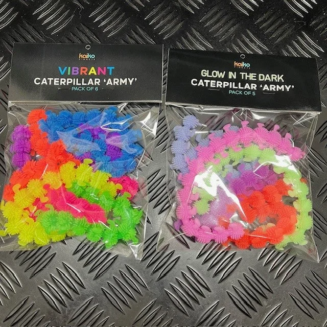 Stretchy Caterpillar 'ARMY' SET