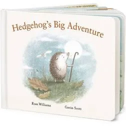 Hedgehog's Big Adventure Book JellyCat