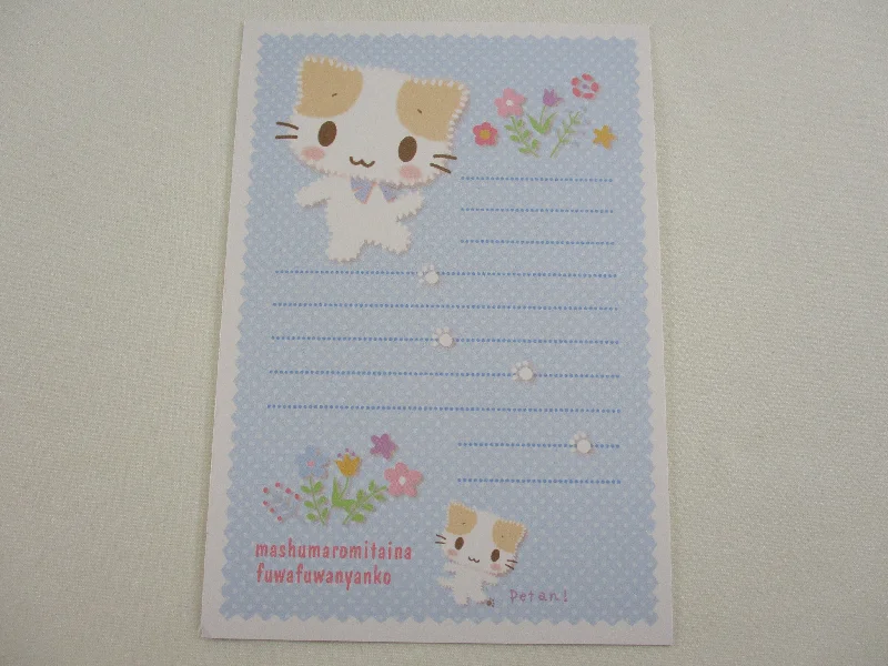 Rare ❤︎ Vintage *ੈ✩‧₊˚ Collectible - Cute Kawaii Sanrio Mashumaro Cat Postcard 2007 B