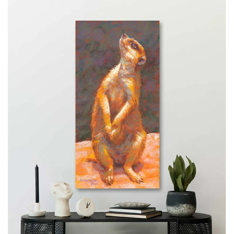 Suricata Suricatta Canvas Wall Art