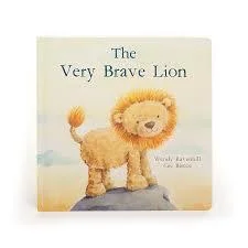 The Very Brave Lion Book JellyCat