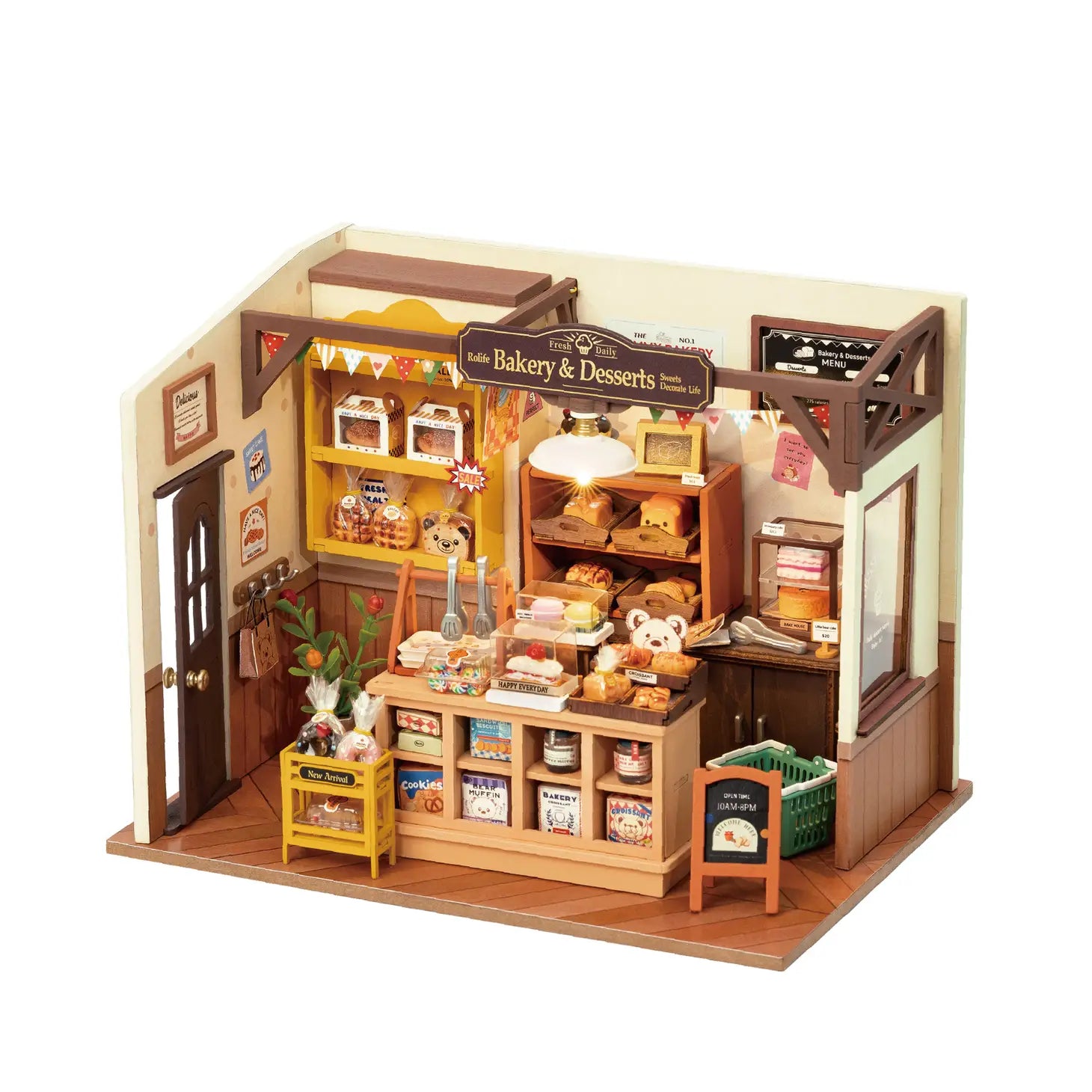 Diy Miniature House Kit: Becka's Baking House