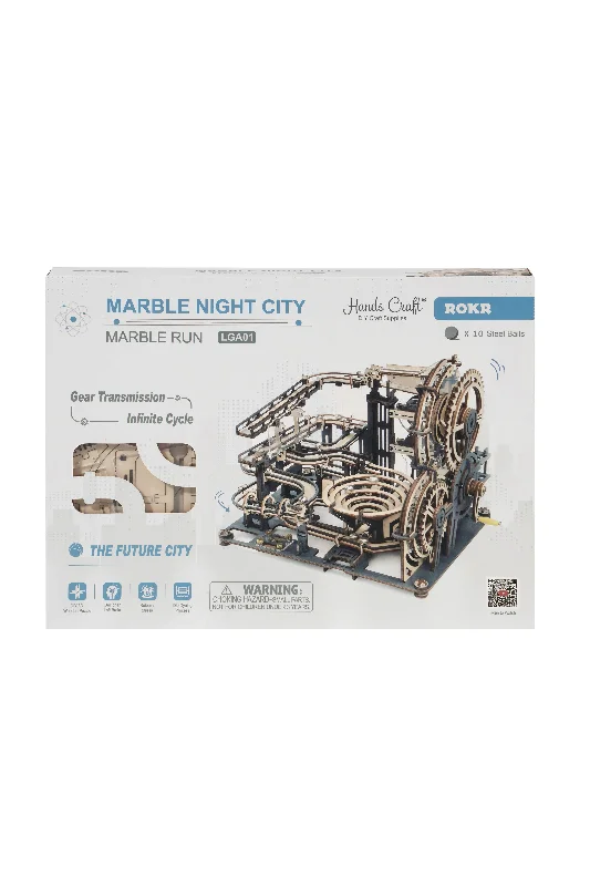 DIY Marble Run: Marble Night City