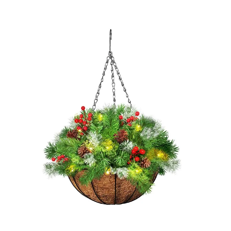 Christmas Hanging Basket Ornaments 30CM