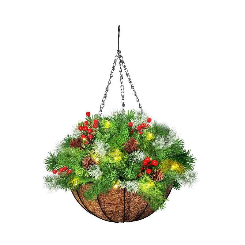 Christmas Hanging Basket Ornaments 25CM